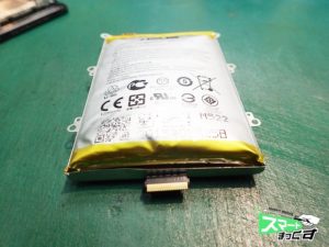 ZenFone バッテリー膨張交換