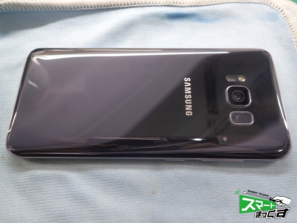 Samsung GalaxyS8 (SCV36/SC-02J)リアパネル交換完了
