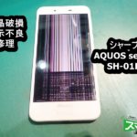 AQUOS sense SH-01K 表示不良端末