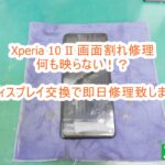 SONY Xperia 10 Ⅱ ディスプレイ交換修理