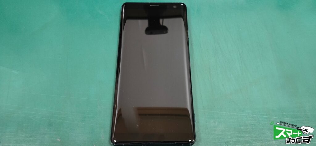 Xperia XZ3 ガラス割れ-7