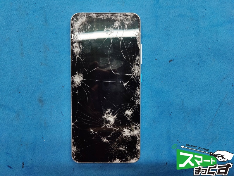 ASUS　Zenfone　8　表示不良　画面交換修理　大阪