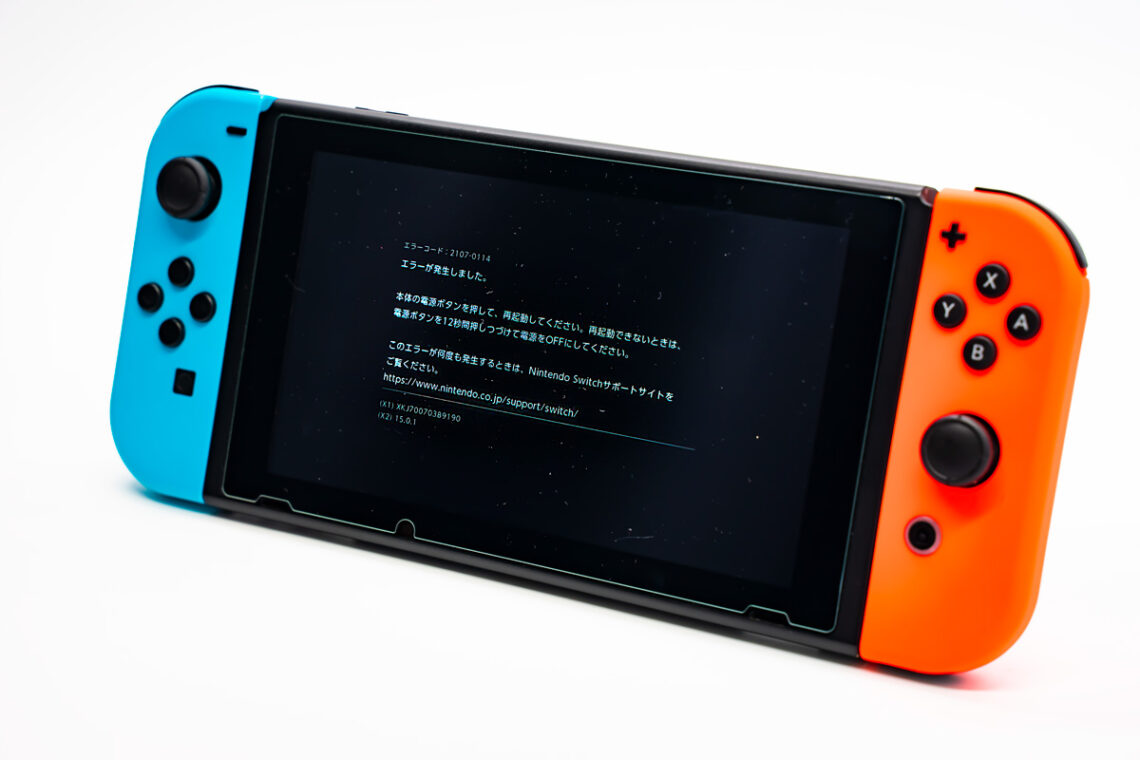 Nintendo Switch 本体 ブルー/オレンジ（Nintendo Switch 本体 青 