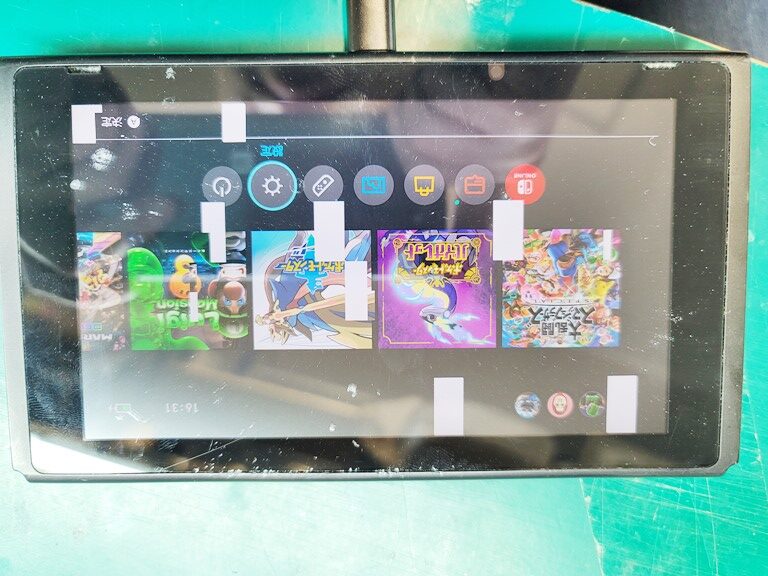 Switchが突然青い画面に..【データそのまま！ブルースクリーン修理