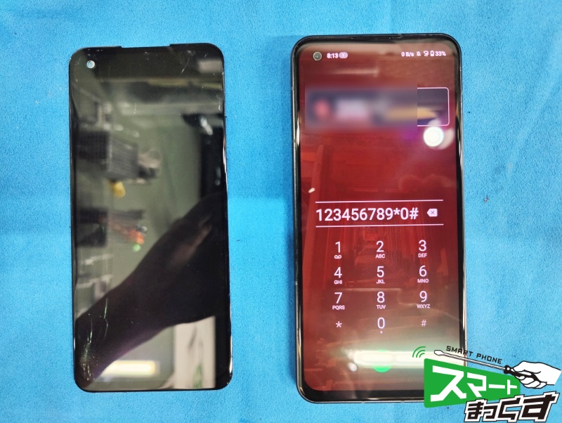 即日対応】Zenfone 9 表示不良修理 -大阪- 東京・大阪・滋賀の 