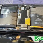 ROG　Phone　5　バッテリー　交換修理　背面パネル取り外し