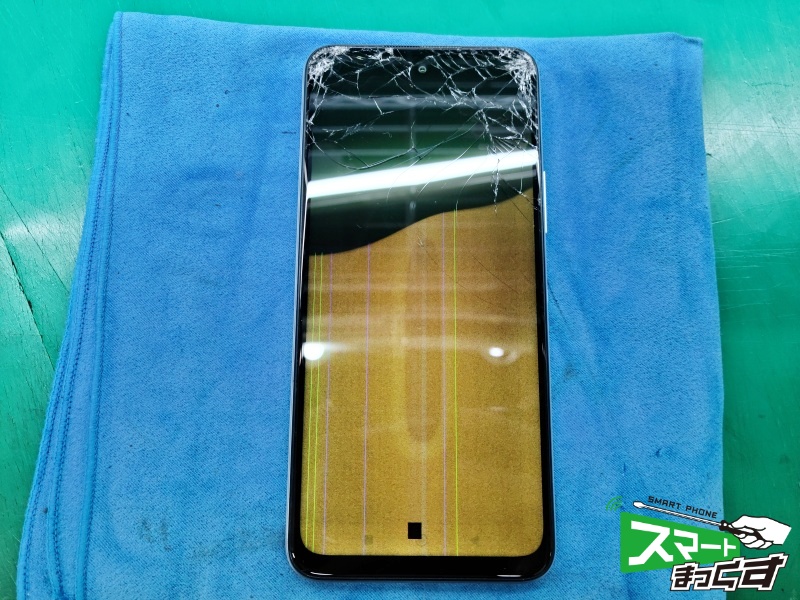 Xiaomi Redmi Note 10 JE 画面割れ修理　大阪梅田店