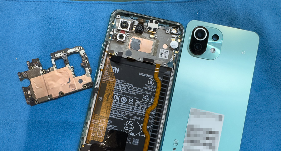 Mi 11 Lite 5G 起動しない症状の修理【基板復旧】 - 東京・大阪・滋賀 