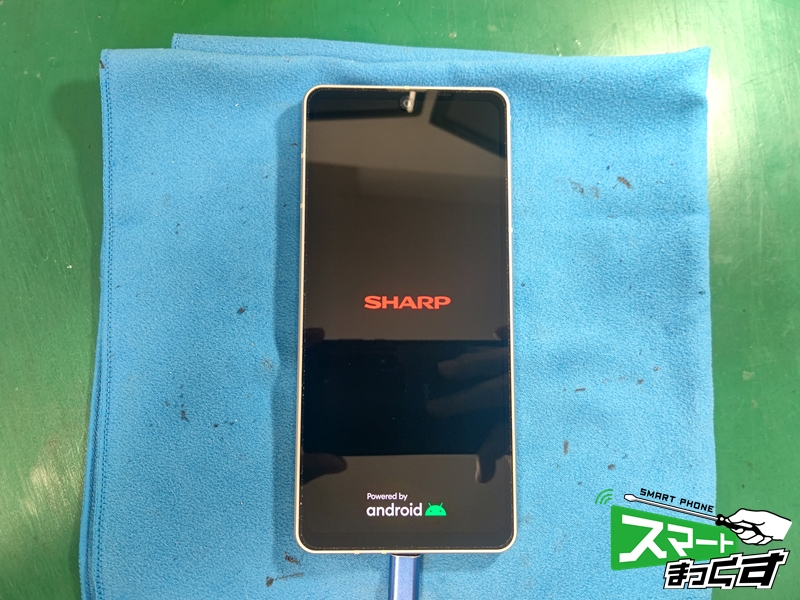 AQUOS sense8 電源ボタン修理 滋賀