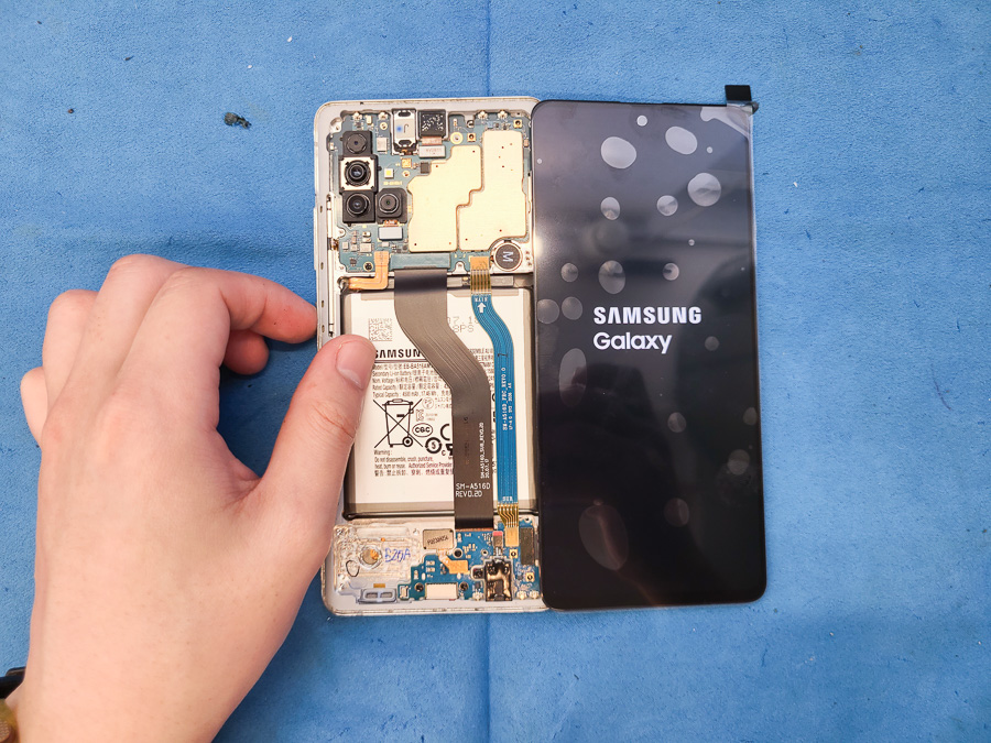 Galaxy A51 5G (SC-54A) ガラス液晶割れ画面交換修理【即日対応 