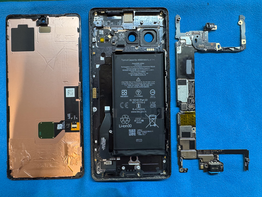 Google Pixel 7 朝起きたら電源が入らなくなっていた【基板復旧
