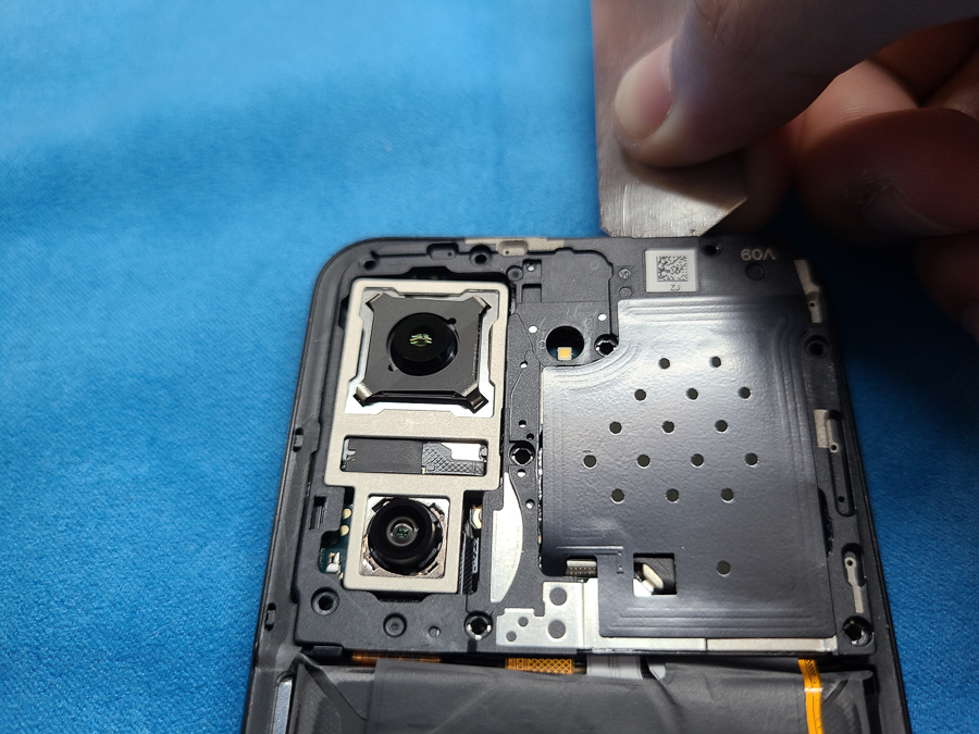 ASUS Zenfone9 256GB 画面割れあり ASUS Zenfone 9 AI2202】ガラス 