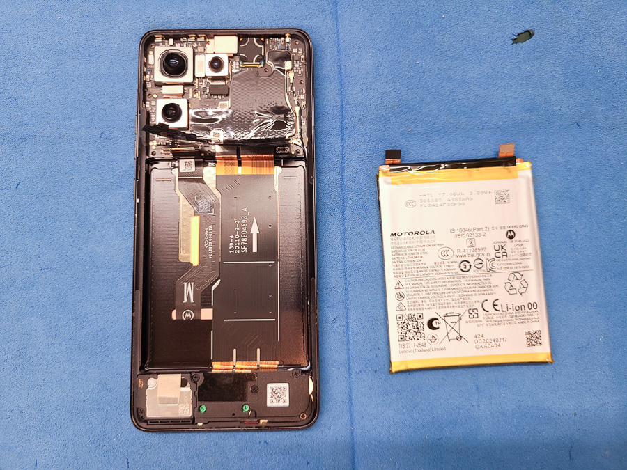 motorola edge 50 pro ガラス液晶割れ画面交換修理【即日対応】 - 東京 