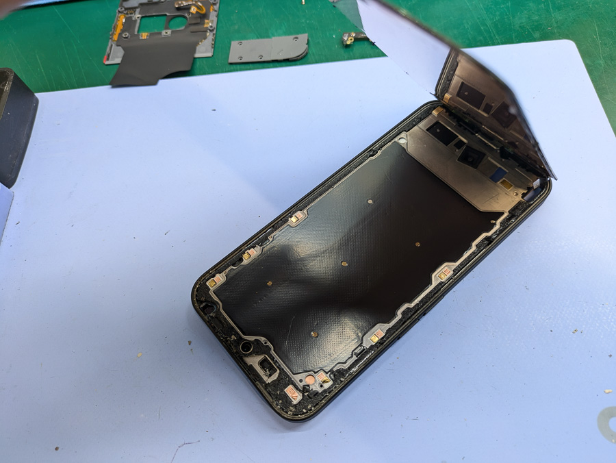 Nothing Phone 2a 12GB 256GB 画面割れ Nothing Phone (2a) ガラス液晶割れ画面交換修理【即日対応】-06