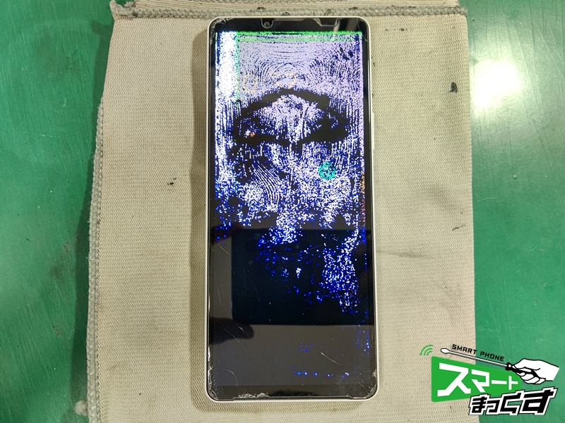 SONY Xperia 10 Ⅵ 画面交換修理 滋賀