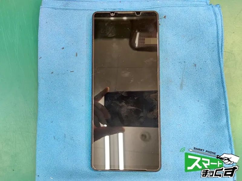SONY　Xperia　1V　バッテリー交換修理　滋賀