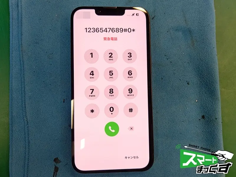 Apple　iPhone　16e　交換部品仮組みテスト