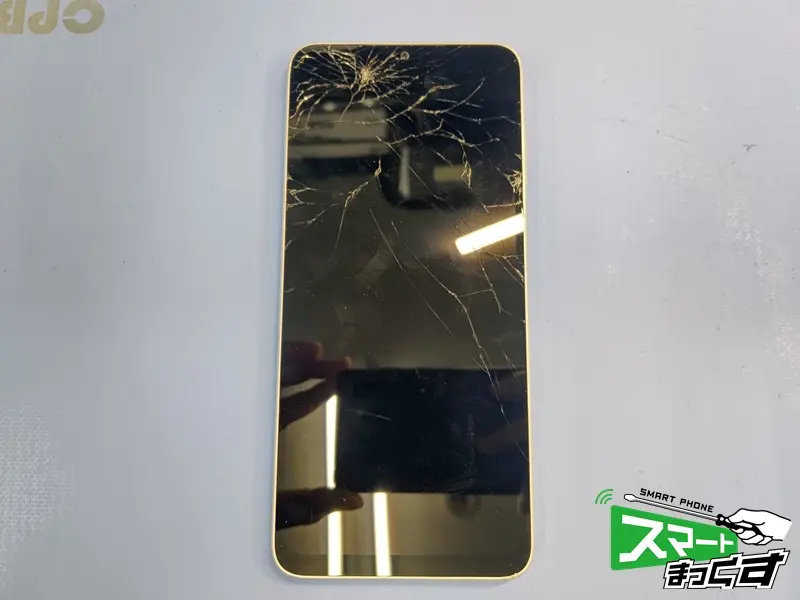 Galaxy A25 5G 修理前の状態
