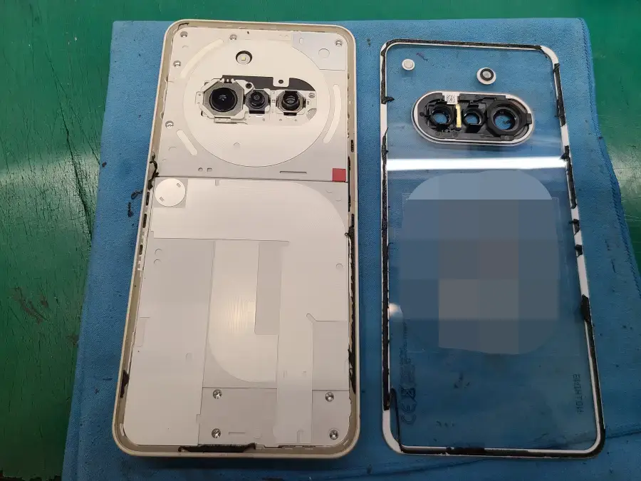 Nothing Phone(3a) 背面取り外し