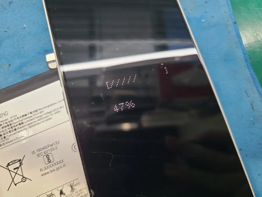 Nothing Phone(3a) 新しいバッテリーの上昇確認