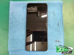 ASUS ROG Phone6 爪で押し込まないと反応しない電源ボタンの修理