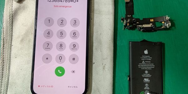 iPhone 12 ドックコネクタ・バッテリー交換修理完了です！