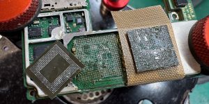 AQUOS R6 落としてから電源が入らなくなった【基板復旧修理】-4