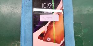 Galaxy Note 20 Ultra 画面に緑の線が走る【即日画面交換修理】-22