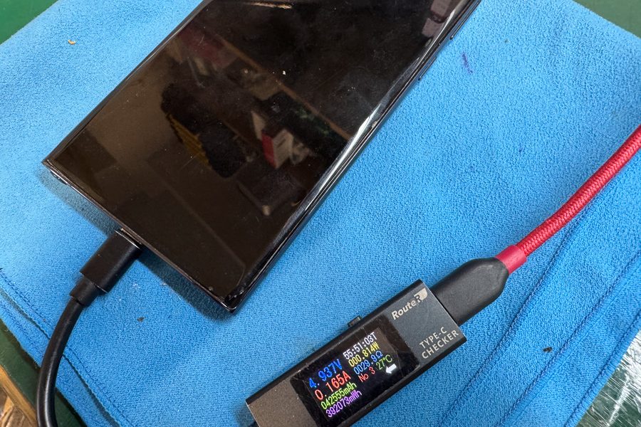 Galaxy S22 Ultra フリーズ後、電源が入らなくなった【基板復旧修理】-7