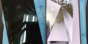 Galaxy S24 Ultra ガラス液晶割れ修理【大阪】-1