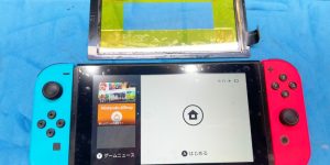 Nintendo Switch タッチパネル交換完了