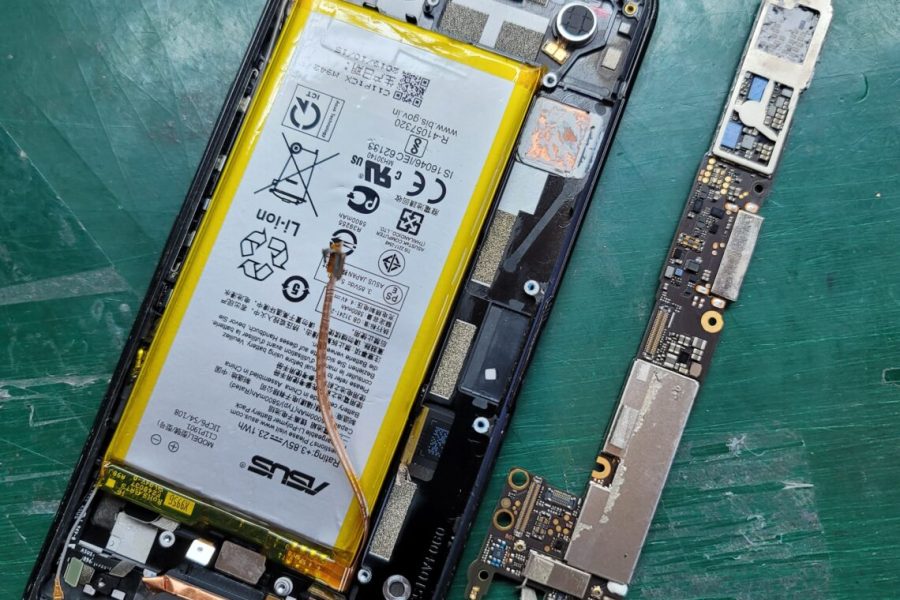 ROG Phone2の起動不良原因はやはりCPUのはんだクラックでした。