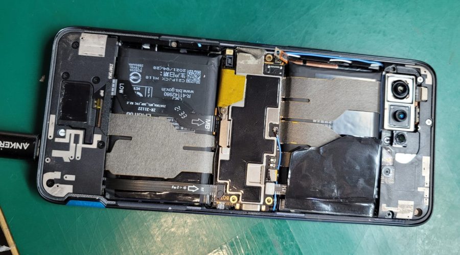 安心保障付き ASUS ROG Phone 5 ジャンク 黒/白 部品のみメイン基板