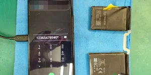 ROGPhone6 バッテリー交換が完了した状態