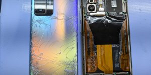 Xiaomi 11T Pro 背面パネル割れ交換修理-09