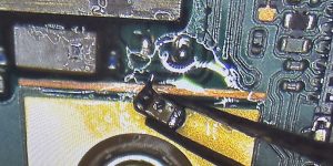 Xperia 1 Ⅴ 落としてから電源が入らない【基板復旧修理】 -2