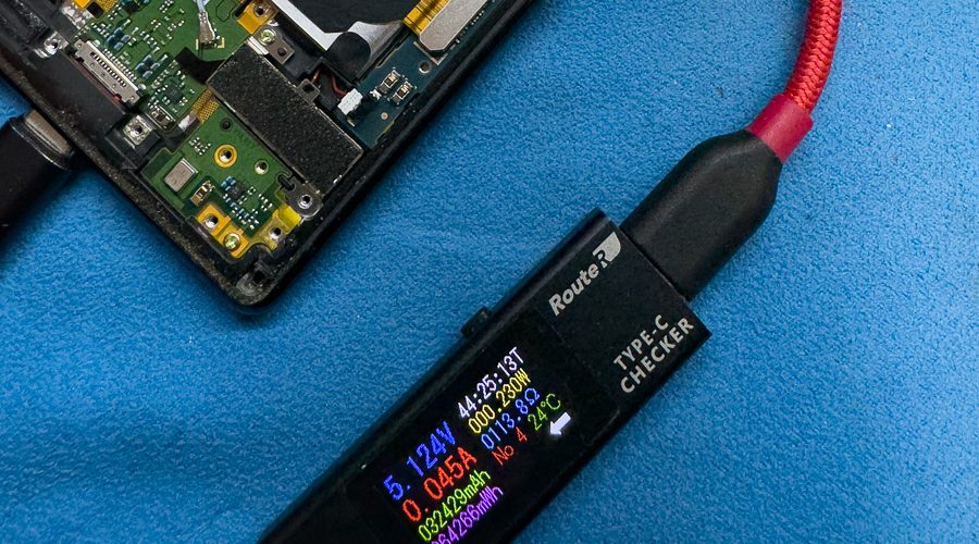 Xperia 1の電源が入らない（基板復旧修理）-3