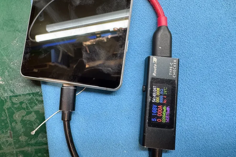 Xperia 5 Ⅴ 電源が入らない原因は本体の曲がり⁉【基板復旧修理】-7