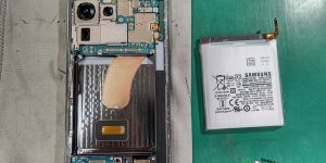 Galaxy S23 Ultra バッテリー交換修理 -滋賀-4
