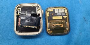 ④Apple watch Serise7 45mm画面取り外し