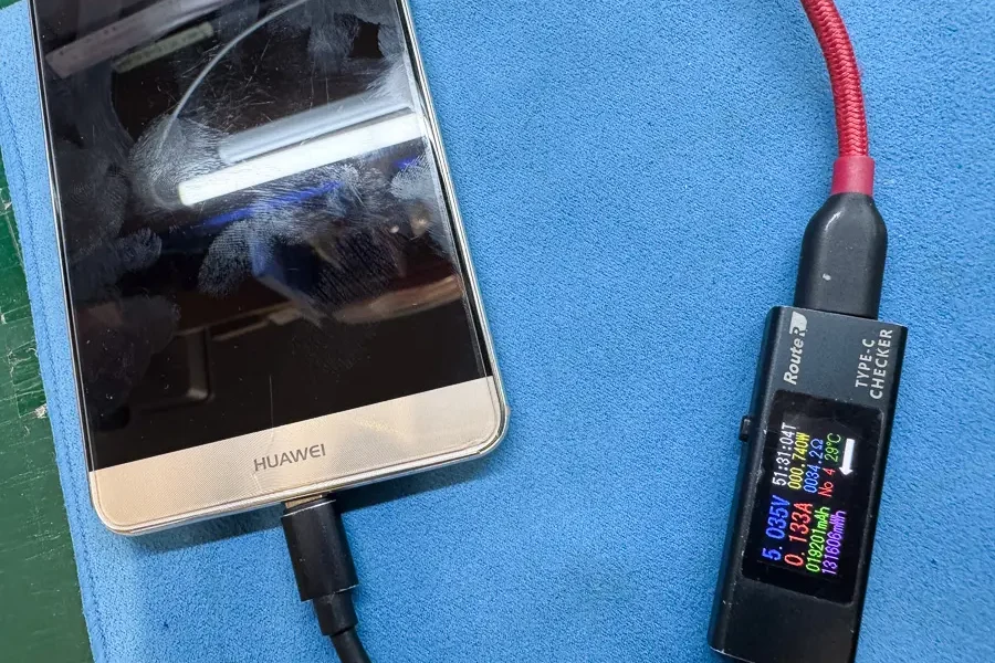 急に電源が入らなくなってしまった Huawei Mate 9の修理【基板復旧】-8